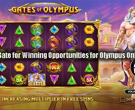 The Right Gate for Winning Opportunities for Olympus Online Slots